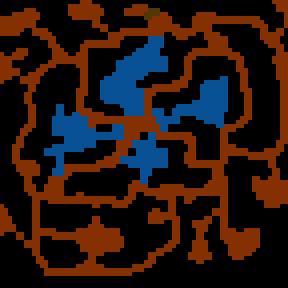 Underground minimap of Sea of Fire Version 1.1