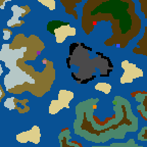 Surface minimap of Sea War