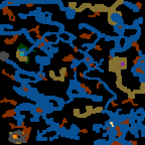 Underground minimap of Sea World 8