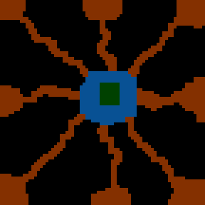 Underground minimap of Sectors