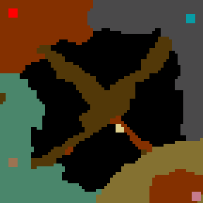 Underground minimap of SEEING THE SUN!