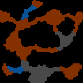 Underground minimap of Seekers of the Grail