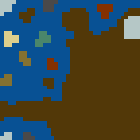 Underground minimap of Seeking the Blackshard