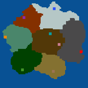 Surface minimap of Seven Factions