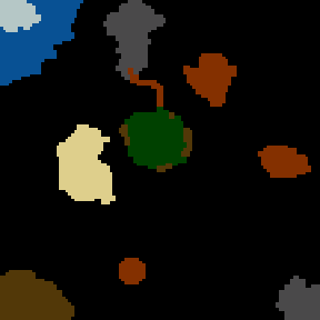 Underground minimap of Seven Keys to Necropolis