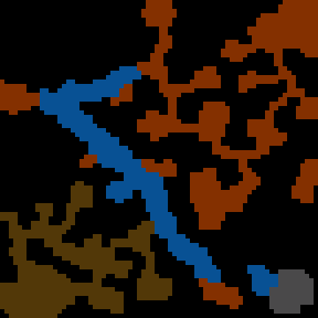 Underground minimap of Seven Kingdoms