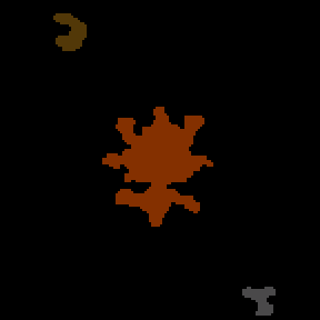 Underground minimap of Seven Lake