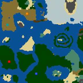 Surface minimap of Seven Seals