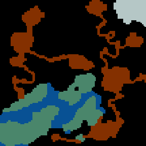 Underground minimap of Seven Seas of Rhye