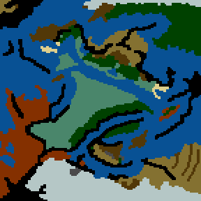 Surface minimap of Shadow Lands