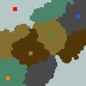 Surface minimap of Shadow Valleys