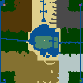 Underground minimap of Shattered Mirror