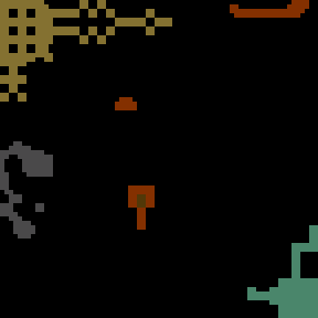 Underground minimap of Silty Lake