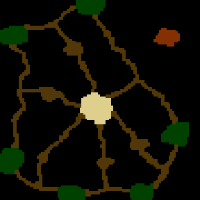 Underground minimap of Skeleton Legion
