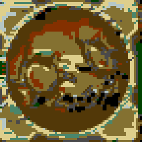 Underground minimap of Slave Zaur (Рабыня Заура)