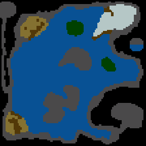 Underground minimap of Slay the Beasts!