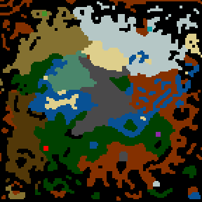 Underground minimap of Smell of War