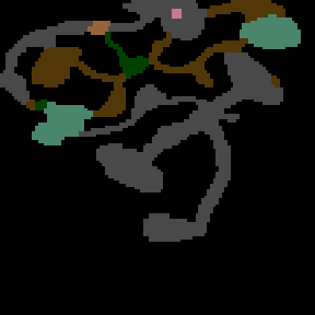 Underground minimap of Smocza pustynia.