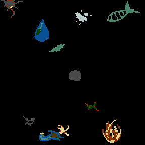 Underground minimap of Smocze wyspy