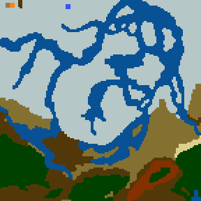 Underground minimap of Snowlord