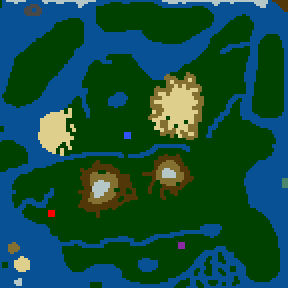 Surface minimap of Sorkama Island