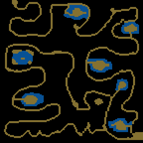 Underground minimap of Spadek
