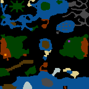 Underground minimap of Spawn World