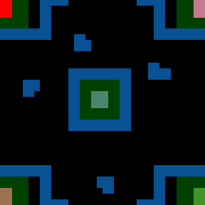 Underground minimap of Sports fishing