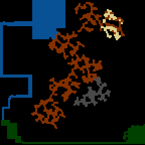 Underground minimap of Stare Waśnie część2