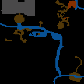 Underground minimap of *StarLanding*