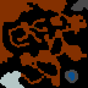 Underground minimap of Strange Map
