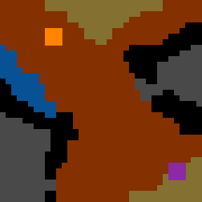 Underground minimap of Strange times