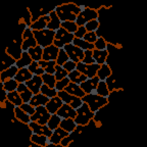 Underground minimap of Strangers on Isles