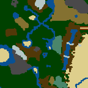Surface minimap of Streitkräfte Erathia`s