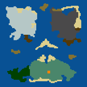 Surface minimap of Swamp Thing as Fortress