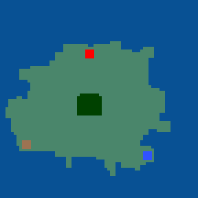 Surface minimap of Swampland