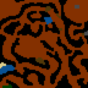 Underground minimap of Sweet Death