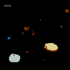 Underground minimap of Świat Wiedźmina
