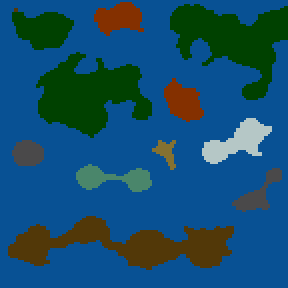 Surface minimap of Szerokie wody