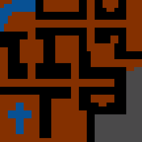 Underground minimap of Tales Of The Thief (hard)