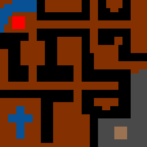 Underground minimap of Tales Of The Thief (less hard)