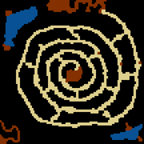 Underground minimap of Talisman