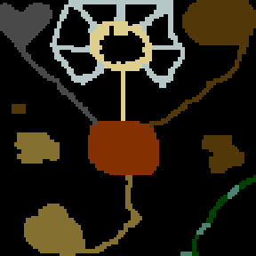 Underground minimap of Talitha The Dragonmaster