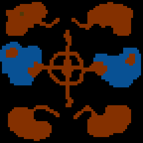 Underground minimap of Team Battle