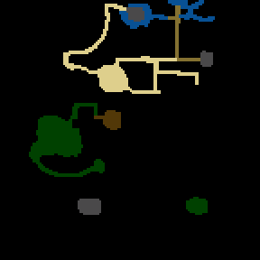 Underground minimap of Terasus
