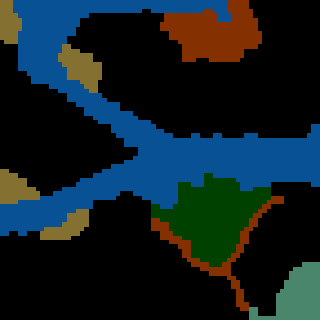 Underground minimap of Terres Draconiques