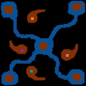 Underground minimap of Testament