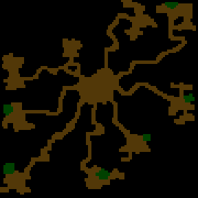 Underground minimap of Texas Scrsamble