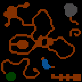 Underground minimap of The Abyss