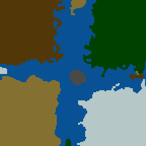 Surface minimap of The Ancient City